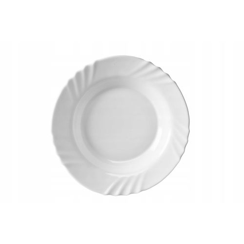 TALERZ OBIADOWY GŁĘBOKI BIANCO GALICJA BIAŁY 23cm 8818