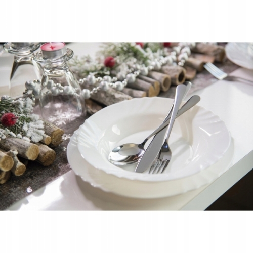 TALERZ OBIADOWY GŁĘBOKI BIANCO GALICJA BIAŁY 23cm 8818