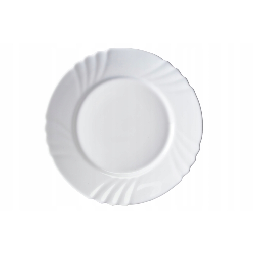 TALERZ OBIADOWY PŁYTKI BIANCO GALICJA BIAŁY 25cm 8817