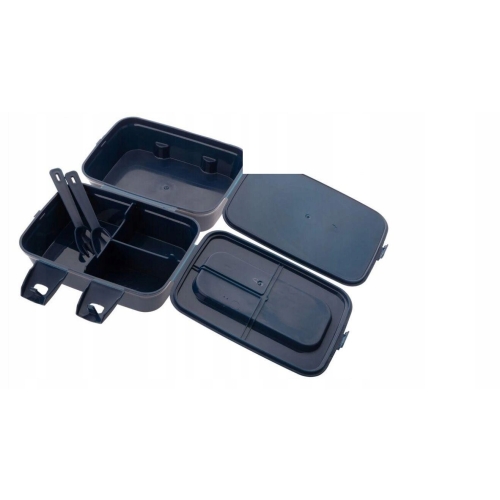 LUNCH BOX POJEMNIK ŚNIADANIOWY 4 KOMORY SZTUĆCE IML JOY 38748 wz1