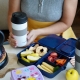 LUNCH BOX POJEMNIK ŚNIADANIOWY 4 KOMORY SZTUĆCE IML JOY 38748 wz1