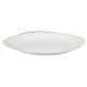 TALERZ PŁYTKI OBIADOWY QUADRO GOLD 28cm 10843