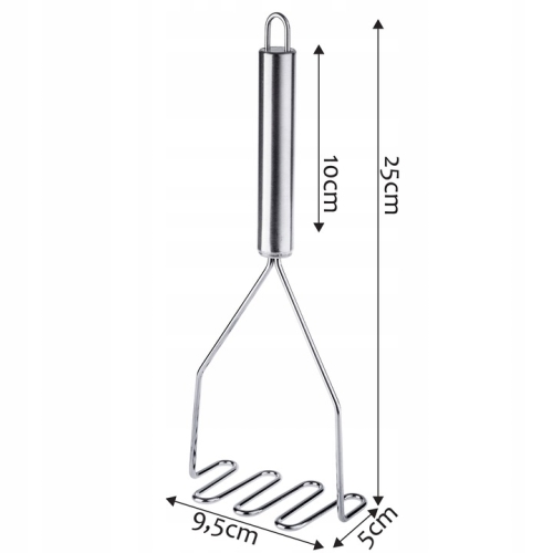 TŁUCZEK UBIJAK DO ZIEMNIAKÓW NIERDZEWNY PRACTICO TOOLS 22497