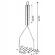 TŁUCZEK UBIJAK DO ZIEMNIAKÓW NIERDZEWNY PRACTICO TOOLS 22497