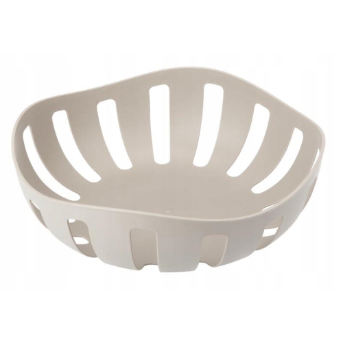 KOSZYK DECOR OKRĄGŁY GALICJA 26x26cm 25766 beżowy