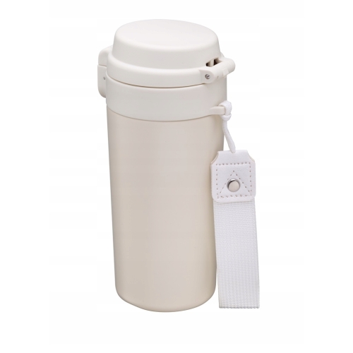 KUBEK TERMICZNY TERMOS BIDON MOUNTAINS 23089 350ml KREMOWY