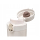 KUBEK TERMICZNY TERMOS BIDON MOUNTAINS 23089 350ml KREMOWY