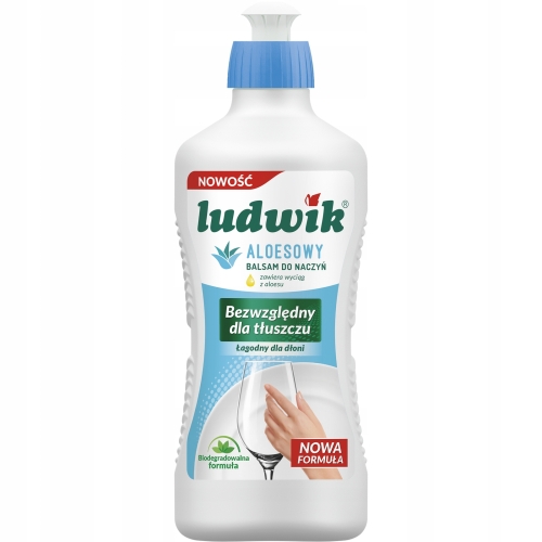 LUDWIK ALOES PŁYN DO NACZYŃ 900g