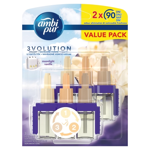 AMBI PUR 3VOLUTION MOONLIGHT VANILLA ZAPAS 2x20ml