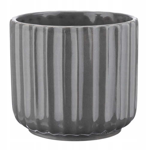 OSŁONKA DONICZKA CERAMICZNA GALICJA 12cm 26752 SZARA