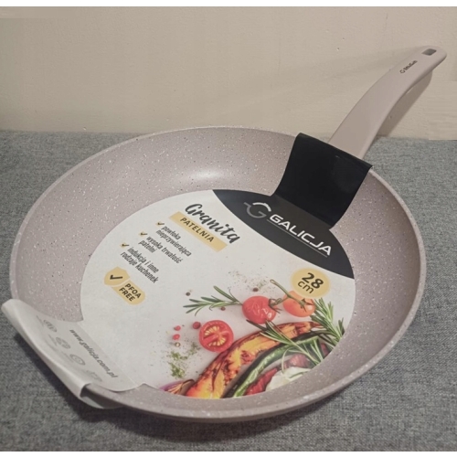 PATELNIA GRANITA INDUKCJA GALICJA 28cm non-stick 20736