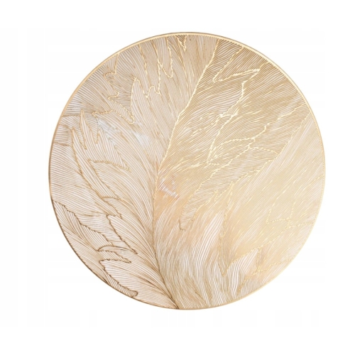 MATA DEKORACYJNA GLOSSY RAVI 60252 wz3 ZŁOTA