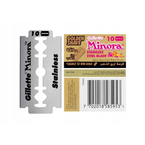 ŻYLETKI GILLETTE MINORA 10szt