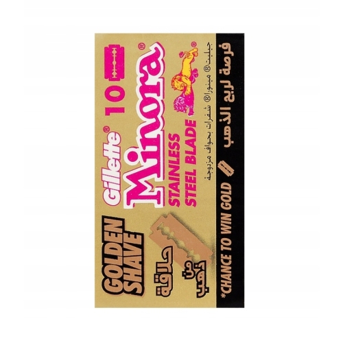 ŻYLETKI GILLETTE MINORA 10szt