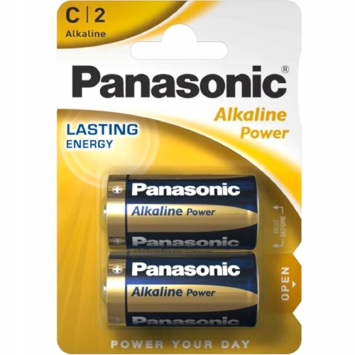 BATERIE ALKAICZNE Panasonic LR14 1,5V BLISTER 2szt