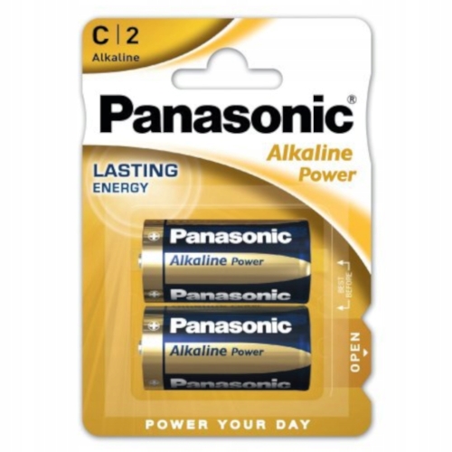 BATERIE ALKAICZNE Panasonic LR14 1,5V BLISTER 2szt