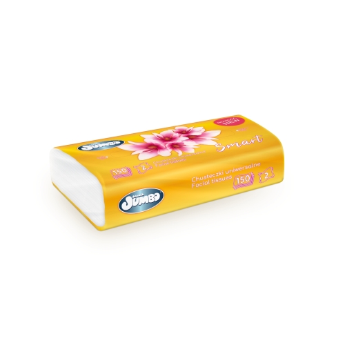 CHUSTECZKI HIGIENICZNE SŁONIK JUMBO WYCIĄGANE FOLIA 2warstwy/150+50szt.