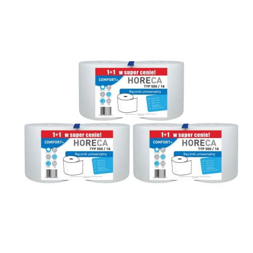 RĘCZNIK PAPIEROWY HORECA COMFORT+ CELULOZA 2w/100m 2szt