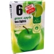 ŚWIECA PARAFINOWA TEALIGHTS PODGRZEWACZ ADMIT GREEN APPLE 6szt