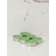 ŚWIECA PARAFINOWA TEALIGHTS PODGRZEWACZ ADMIT GREEN APPLE 6szt