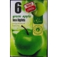 ŚWIECA PARAFINOWA TEALIGHTS PODGRZEWACZ ADMIT GREEN APPLE 6szt