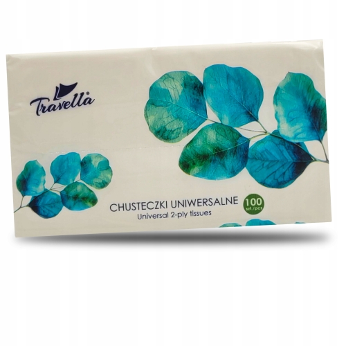 CHUSTECZKI HIGIENICZNE UNIWERSALNE WYCIĄGANE 2w/100szt folia