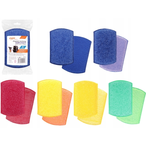 ZMYWAK KUCHENNY GĄBCZASTY RAVI 2szt 10525