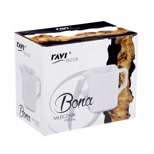 MLECZNIK BONA DZBANUSZEK NA MLEKO BIAŁY 81429