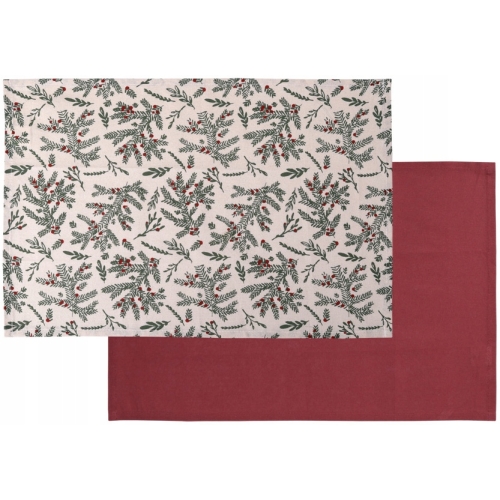 ŚCIERECZKI KUCHENNE ŚWIĄTECZNE CHRISTMAS STYLE RAVI ZESTAW 2szt 62355
