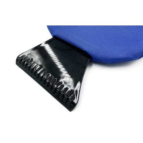 SKROBACZKA DO SZYB Z RĘKAWICĄ GLOVE RAVI 18cm czerwona 60202