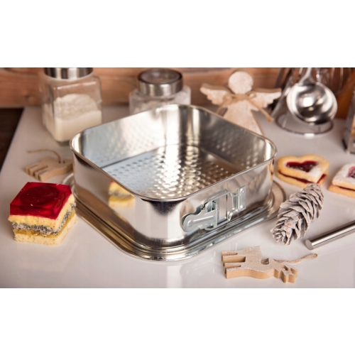 TORTOWNICA PLATINO FAKTUROWANA KWADRATOWA GALICJA 24x24cm 11116