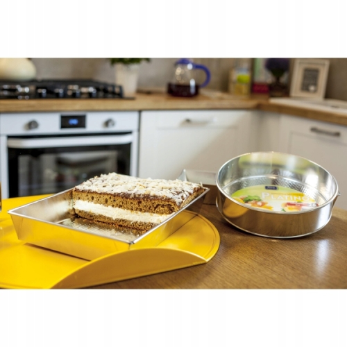 TORTOWNICA PLATINO FAKTUROWANA OKRĄGŁA GALICJA 22cm 27230