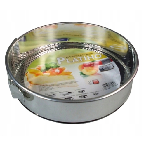 TORTOWNICA PLATINO FAKTUROWANA OKRĄGŁA GALICJA 24cm 7568