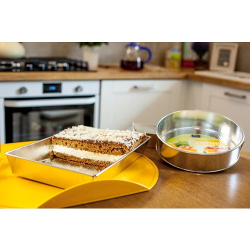 TORTOWNICA PLATINO FAKTUROWANA OKRĄGŁA GALICJA 26cm 7569