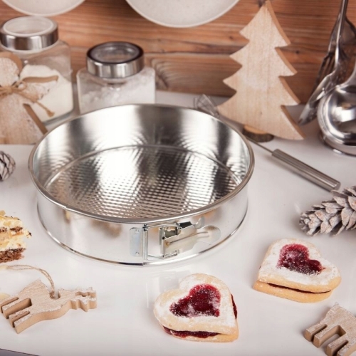 TORTOWNICA PLATINO FAKTUROWANA OKRĄGŁA GALICJA 26cm 7569