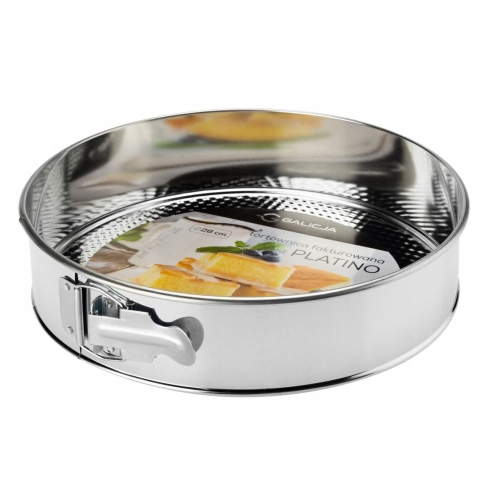 TORTOWNICA PLATINO FAKTUROWANA OKRĄGŁA GALICJA 28cm 27231