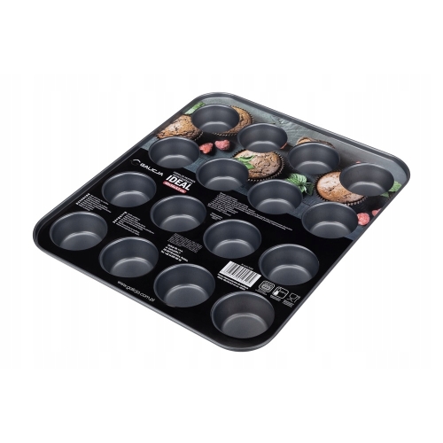 FORMA DO MUFFINEK IDEAL NIEPRZYWIERALNA 40x34x3,5cm 19525