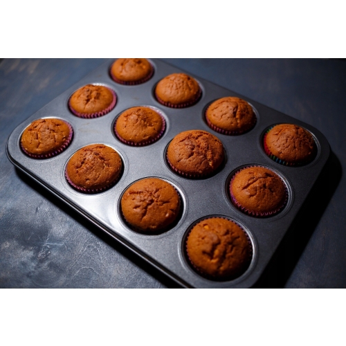 FORMA DO MUFFINEK IDEAL NIEPRZYWIERALNA BABKA 35x26x3cm 26620