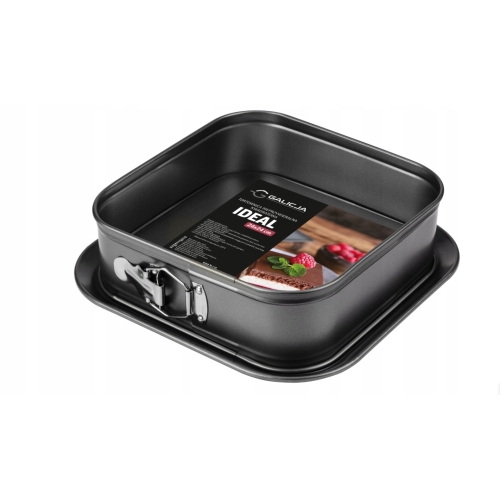 TORTOWNICA IDEAL KWADRATOWA NIEPRZYWIERALNA 24x24cm 26617