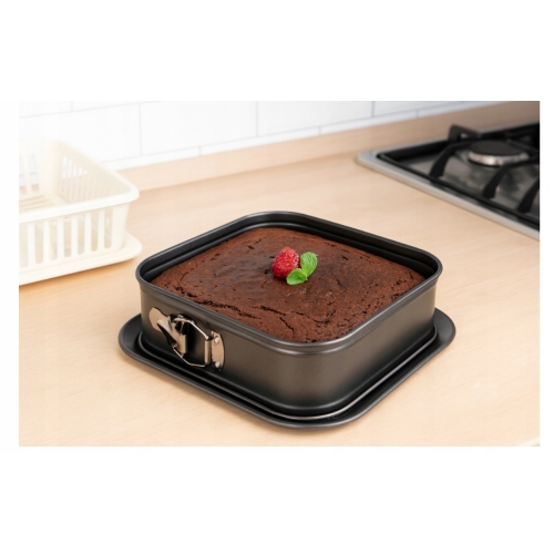 TORTOWNICA IDEAL KWADRATOWA NIEPRZYWIERALNA 24x24cm 26617