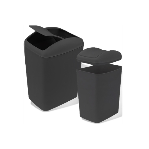 KOSZ UCHYLNY ŁAZIENKOWY SLIM 20l 28321 antracyt