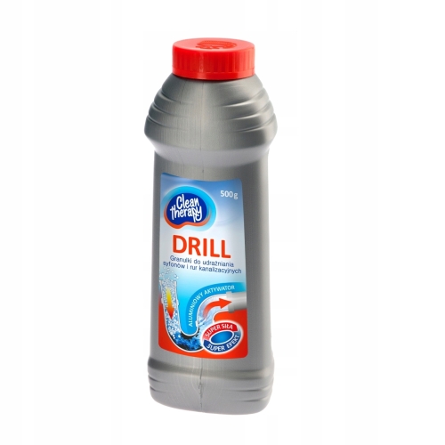 GRANULKI DO UDRAŻNIANIA RUR SYFONÓW 500G DRILL
