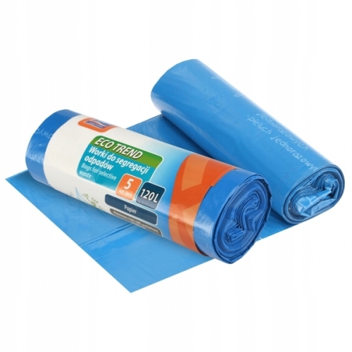 WORKI DO SEGREGACJI ODPADÓW RAVI papier 120l/5szt