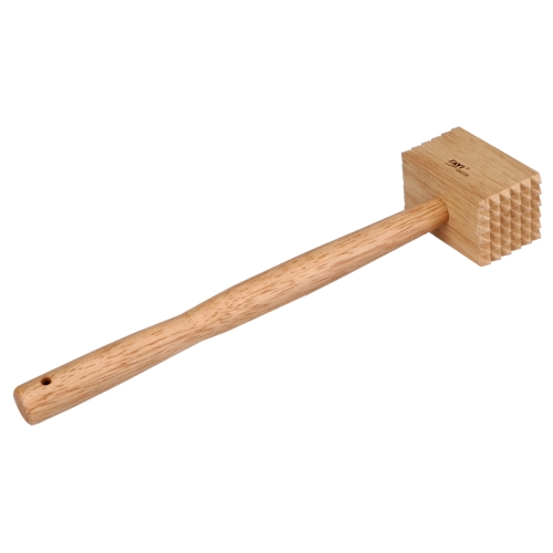 TŁUCZEK DO MIĘSA Z DREWNA KAUCZUKOWEGO RAVI 31 CM
