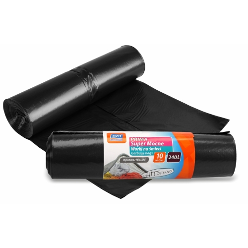 WORKI NA ŚMIECI PRIMA SUPER MOCNE 240L/10SZ