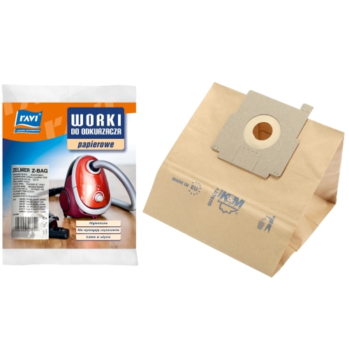 WORKI DO ODKURZACZA PAPIEROWE Z-BAG AQUARIO 5 SZT